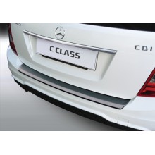 Накладка на задний бампер Mercedes C Class W204 Combi (2011-2014)